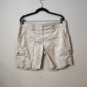 WHBM Khaki Shorts